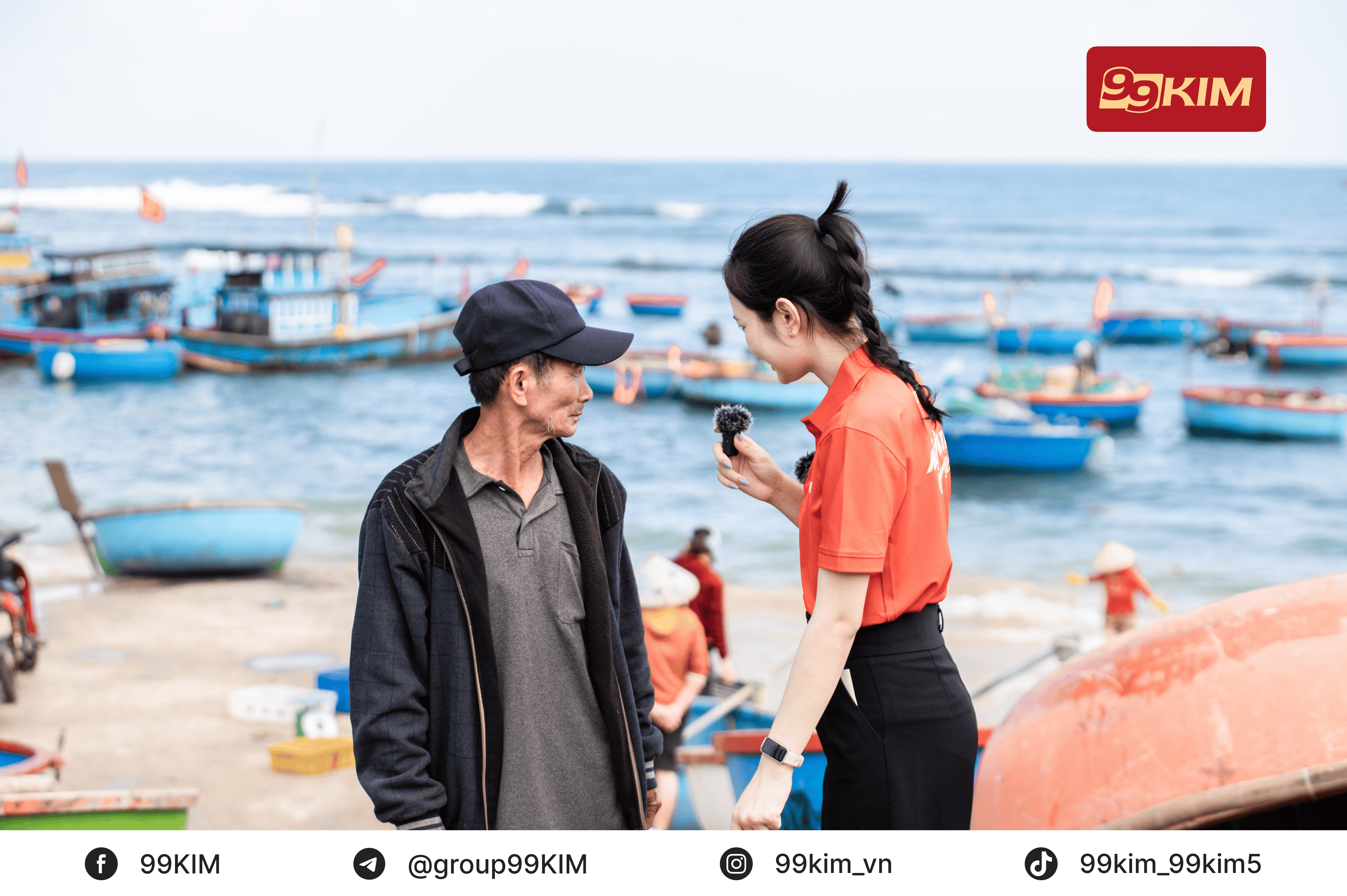 99KIM Nhân ái - Hành trình biển đảo Quảng Ngãi