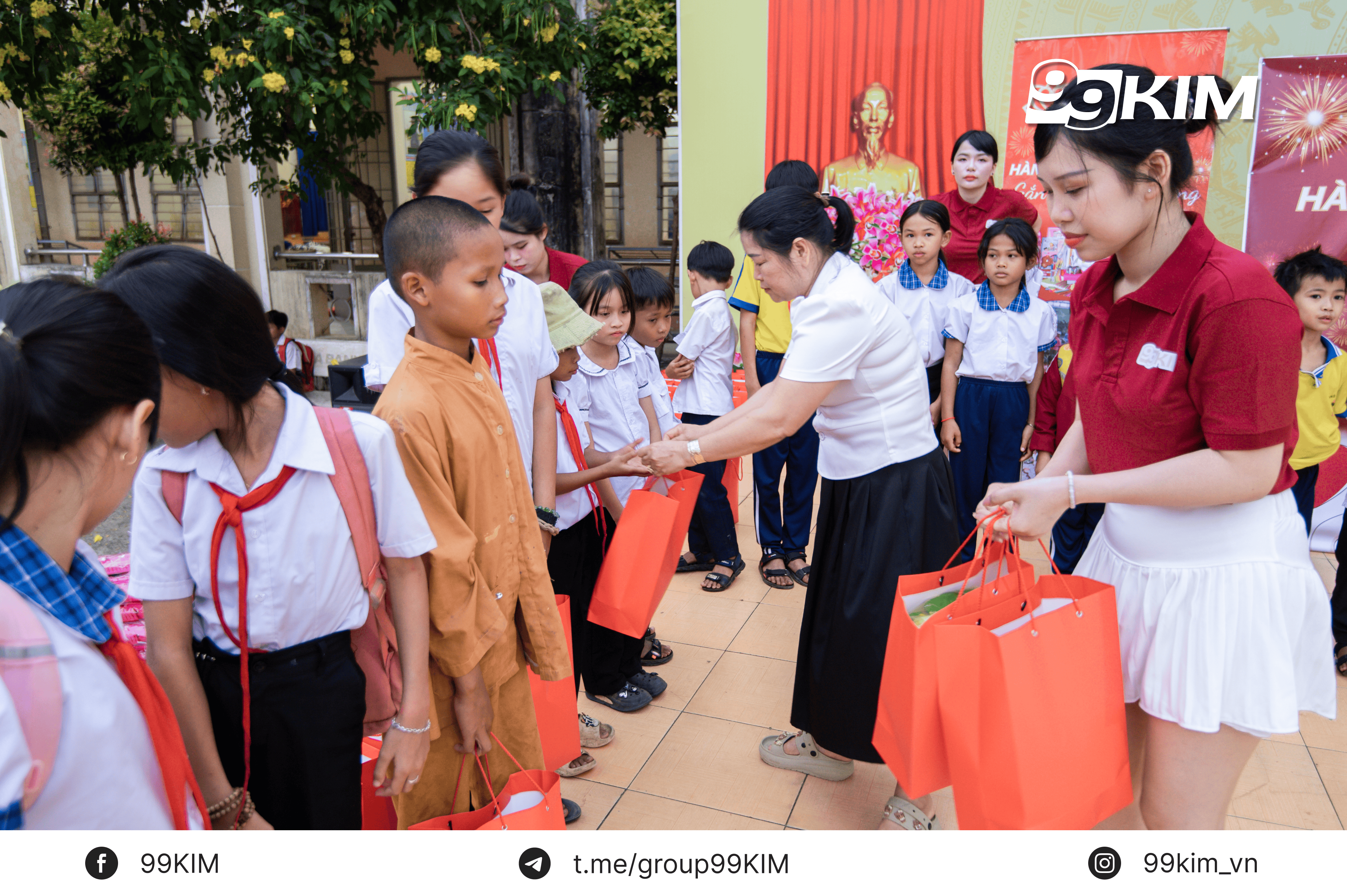 99KIM Nhân ái tại Bình Phước